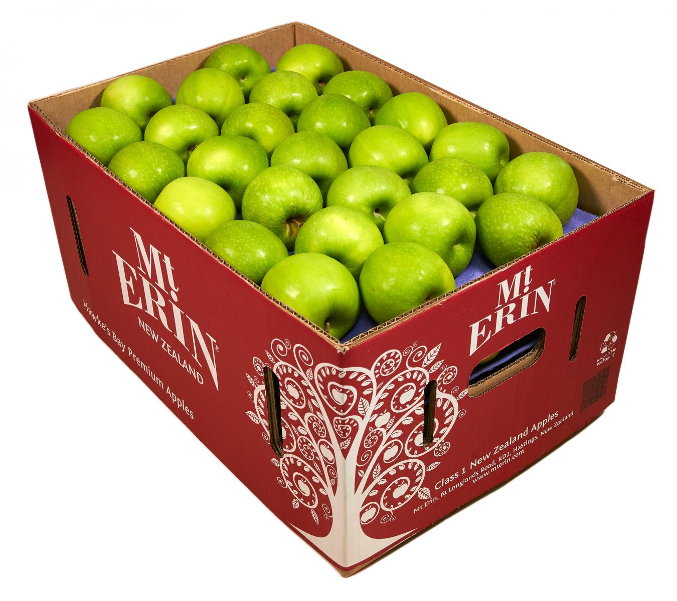 Fruit wholesale - Mt Erin New Zealand Apples - Granny Smith